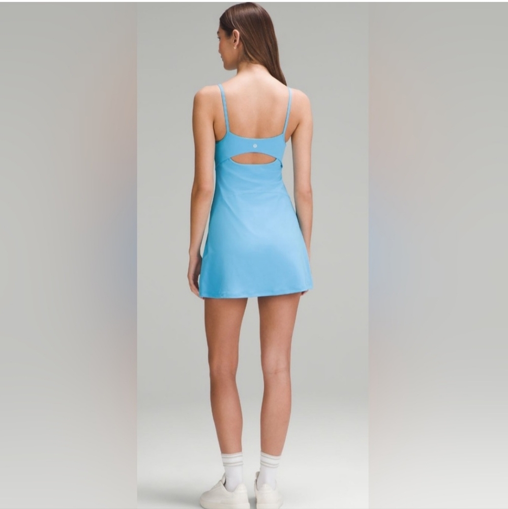 Lululemon Align Cami Strap Dress Kayak Blue Sz 10 🩵